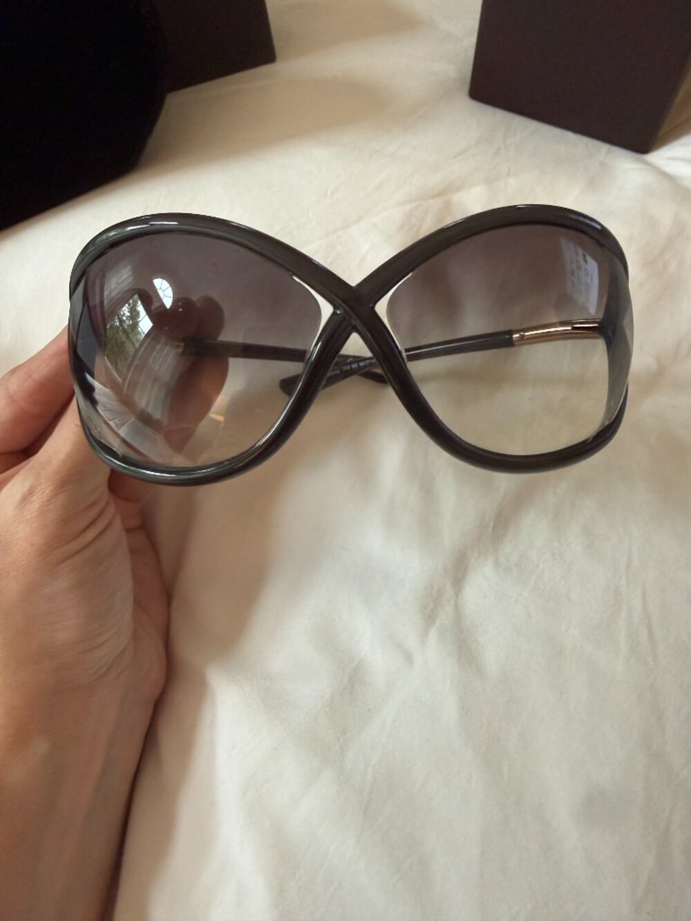 Tom Ford Whitney TF9 Oversized Sunglasses w/ Original Case & Box